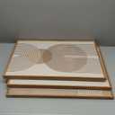 Anyzal Neutral Boho Wall Art Minimalist Abstract Line Artwork for Living Room Bedroom Office 16x24 Inch Set of 3