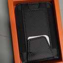 TopMade for Magsafe Wallet, Works with Apple Find My, Strongest Magnetic Wallet for iPhone 17/16/15/14/13/12 Series, Magnetic card holder with Adjustable Stand, 9 Cards Holder, Carbon Fiber Black