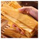 Handmade Chinese Dried Tofu Skin Oil bean skin Hot pot ingredients, Vegetarian Food Soy Products for Hot Pot, Cold Dishes & Stir Fry, 120g/Pack(2 packs)