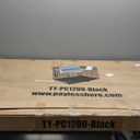 FDW Dog Crate for Large Dogs 48 Inch Folding Metal WirePet Cage Double Door W/Divider Panel Indoor Outdoor Kennel Leak-Proof Plastic Tray,Black