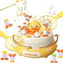 Catch and Bounce Games Toys,Board Game,Games for Kids,Interactive & Music Duck Game,Birthday Gifts Christmas Party Game for Toddlers 3+