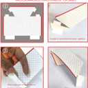 12 Pack Hockey Valentine's Day Cards, Pencils with Erasers, Mini Hockey Pucks, Hockey Goal for School Classroom Gift Exchange, Valentine Party Favor Supplies