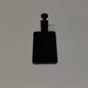 Landhoow Christmas Stocking Holder Christmas Stocking Hanger for Mantel Heavy Duty Xmas Hook with Non Slip Protective Pad Mantel Hook for Mantle Fireplace Home Shelf(Black,1 Pcs)