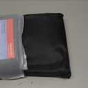 Grill Cover 52 Inch & 48 Inch Under Grill Mat,Waterproof Fade Resistant Anti-UV Rip-Proof Weather Resistant Barbeque Grill Cover for Griddle Outdoor, Ideal for Weber Nexgrill Gas Grill, Black