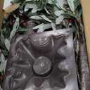 Lighted Olive Tree, 160 LED Warm White Lights, 6FT Artificial Plant with Olive Fruits, Easy Assembly for Christmas Party Home Office Wedding Indoor Spring Tree Outdoor Decorations