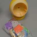 ETUDAW Bead Spinner, Clay Beads and Electric Bracelet Maker with Needles and Thread for Bracelets, Necklace, Charms, DIY Birthday Gifts(Yellow)