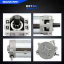 136-7880 Starter Motor Lawn Mower Starter Motor for 2P77F Engines Compatible with Toro Timecutter Titan HD Z Master Quest Radius E-Series S-Series, Exmark Quest Replace# 133-1564 127-9209 133-9828