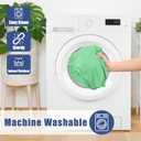 Spandex 8 Foot Rectangle Table Cloth, Elastic Fitted Tablecloths for Picnic, Stretch Washable Patio Table Cover for Outdoor, Camping, Banquet and Parties (Bright Green, 30"x96")