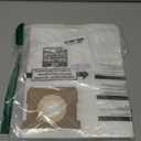 3 Pack Vacuum Bags Replacement for Shop Vac Bags 5-8 Gallon Type E 90661 9066100 9066133 and Type H 90671 9067100 9067133, PETOX High-Efficiency Disposable Vaccum Collection Filter Bags