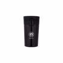 DUBBLIN Frappe Stainless Steel Tea Coffee Mug Double Wall Vacuum Insulated Travel Mug with Leak Proof Lid, Wide Mouth Tumbler, Thermo Flask Keeps Hot 6 Hrs, Cold 12 Hrs 300ML Black