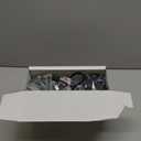 slopehill Professional Ionic Hair Dryer, Powerful 1800W Fast Drying Low Noise Blow Dryer with 2 Concentrator Nozzle 1 Diffuser Attachments for Home Salon Travel (Black)