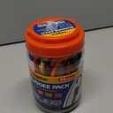 HORUSDY 31-Piece Premium Bungee Cords Assortment Jar, Includes 10,18,24,32,40 Bungee Cords, 6 Zip Ties, 8Canopy/Tarp Ball Ties and Crocodile Mouth Tarp Clips