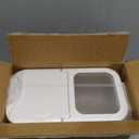 LivLab Mker Dog Food Storage Container - 6L/6KG/10LBS Pet Food Storage Containers With Lids & Scooper, BPA Free Airtight Storage Containers Store Dry Food For Kitchen Pantry (White-2)