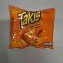 Takis Intense Nacho 40 pc / 1 oz Multipack - Cheddar Cheese Flavored Non-Spicy Rolled Tortilla Chips - Individual Bags, Perfect for Tailgates, Parties, Lunchboxes or Lunches