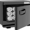 Hot Towel Warmer SalonDepot 8L Capacity Spa Towel Warmer with Compact Design for Salon, Barber Shop, Massage & Facial (Black)