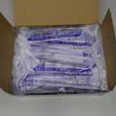 50 Pack Luer Lock 1ml 27Ga - 1 Inch Sample Measuring Syringe Lab Supplies, Individually Sealed Wrapped