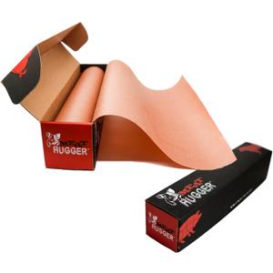 Pink Butcher Paper Roll With Dispenser Box - 17.25 Inch by 175 Foot Roll of Food Grade Peach BBQ Butcher Paper for Smoking Meat - Unbleached, Unwaxed and Uncoated - Made in the USA