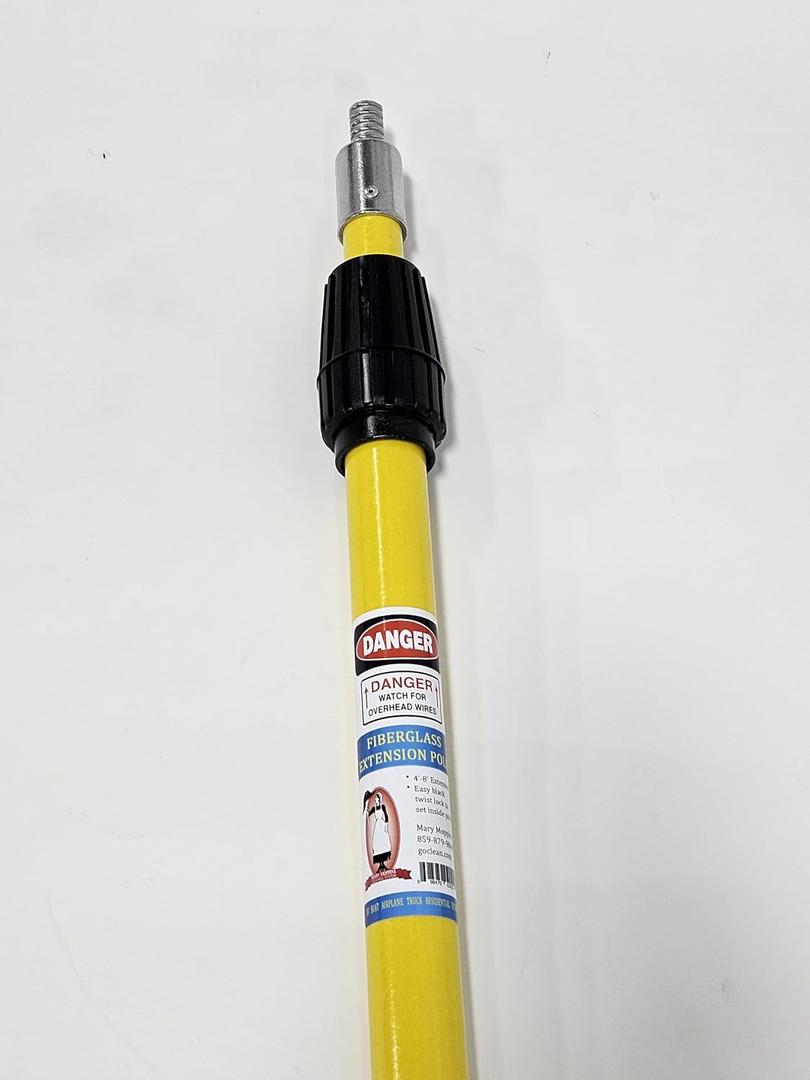 4 ft to 8 ft Fiberglass Extension Pole