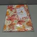 Softalker Fall Placemats Set of 4, 12 x 18 Inch, Printed Thanksgiving Maple Leaf Linen Table Mats, Seasonal Autumn Holiday Table Decorations for Kitchen, Dining, Party Decor