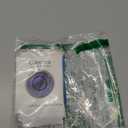 Choiche Compatible for iPhone 17 Pro Max Camera Lens Protector, Bling Camera Cover with 9H Tempered Glass Lens Screen Protector Metal Ring Decoration Accessories 6.9-inch (Glitter-Silver)