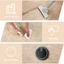 Shag Area Rug for Bedroom 3x5,Beige Fluffy Area Rugs for Living Room,Soft Fuzzy Rug Non-Shedding Indoor Plush Carpet for Kids Bedroom Nursery Dorm Home Decor