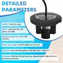 R0693900 Salt Cell Assembly Replacement for Jandy Pro Series TRUCLEAR11K & TRUCLEAR11KUTitanium Alloy Blades with Precious Metal Coating,Leak-Free Seal,High Performance for Pools Up to 35,000 Gallons