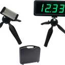 YZ Battery Powered Wireless Laser Timer for Sprints Race Clock Running Stopwatch Electronic Bike Speed Training Skating Track Field Timer Motorcycle