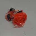 MaxLax El Wire Red Interior Car LED Strip Lights, 10m neon Wire 12V with Fuse Protection for Automotive Car Interior Decoration with 6mm Sewing Edge (32.8 ft)