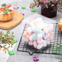100 Pcs Clear Favor Boxes Plastic Clear Gift Boxes 4 x 4 x 4 Inch Candy Transparent PVC Gift Package for Teacher Students Back to School Wedding Bridal Baby Shower Party Cupcake Macaron Candy Cookie