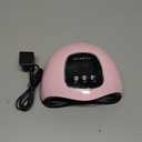 UV Light for Nails, BIGBEAR 48W LED Nail Light for Gel Polish, Fast Nail Dryer with Automatic Sensor, 3 Timer Setting, Small and Portable, UV LED Nail Lamp for Fingernail and Toenail (With Kit (Pink))