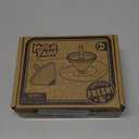 Creative Color Spin Tops Drawing Kit  4 Spinning Tops with 12 Marker Refills for Spiraling Fun and Art Creations, for Kids Ages 5+