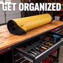 XCEL Marine Foam Roll with Self Adhesive  Black, 60" x 16" x 1/2" Closed Cell Foam Rubber Water Resistant Padding Sheet  Home, Marine, Garage, Automotive, Crafts & Cosplay (Black, 60" x 16" x 1/2")