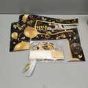 50th Wedding Anniversary Decorations Black Gold 50th Wedding Anniversary Party Photo Booth Props and Selfie Frame Silver Happy 50 Years Anniversaries Party Supplies for Women Men Cheers to 50 Years