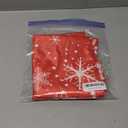 Christmas Round Tablecloth 60 Inch, Merry Christmas Snowflake Round Table Cloth Outdoor Waterproof Christmas Tablecloths Red Xmas Cover Holiday Tabletop Decoration for Kitchen Home Party Dining