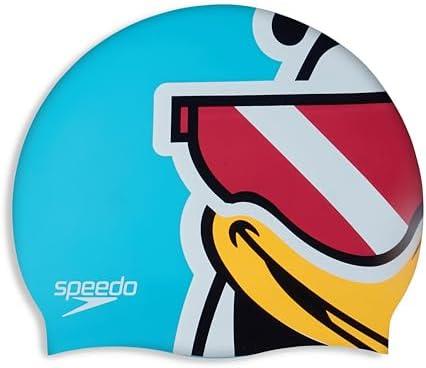 Speedo Unisex-Youth Swim Cap Silicone Junior