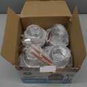 4 Pack Overnight Oats Containers with Lids and Spoons, Dual-Layer Chia Pudding Jars with Dry/Wet Separation,Yogurt Parfait Cups, 16 oz+4oz Glass Mason Salad Jars with Lids for Breakfast Oatmeal Cereal