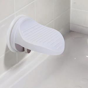 Shower Foot Rest for Shaving Legs, Suction Cup Foot Pedal, No Drilling Bathroom Footstep Foot Stand for Shower, Avoid Bending Over Shower Aids for Elderly & Pregnant Women & Back Pain Sufferers
