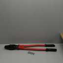 Hand Swager Crimper 24 Inch,Wire Rope Crimping Tool for 1/16 3/32 1/8 5/32 3/16 Sleeves, Long Handled Manual Crimping Tool