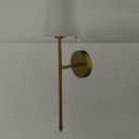 NIORSUN Battery Operated Wall Sconce Set of 2,Brushed Nickel Rechargeable Wall Lights with 5200mAh Dimmable Detachable Bulbs and Remote, 10 Colors Wireless Sconces for Bedroom Living Room Hallway