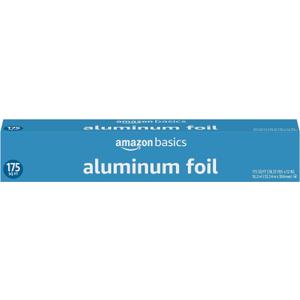 Amazon Basics Aluminum Foil, 175 Sq Ft, Pack of 1