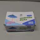 GUSTO [240 Count] Cocktail Umbrellas for Drinks, Umbrella Drink Picks - Assorted Tropical Colors Party Toothpicks for Cocktails, Appetizers - (Formerly Comfy Package)