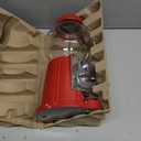 Vintage Gumball Machine - 11-Inch Retro-Style, Coin-Operated Cast Metal Vending Machine with Glass Globe and Free Spin by Great Northern Popcorn (Red)