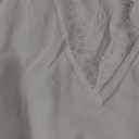 BLENCOT Women Tank Tops V Neck Sleeveless Lace Blouse Casual Vest Summer Camisole Shirts (Medium, White)