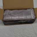 Clear Seasoning Box, 4 Pieces Seasoning Rack Spice Pots, Storage Container Condiment Jars Acrylic Seasoning Box with Covers and Spoons for Spice, Sugar, Salt, Sugar, Cardamon, Cinnamon