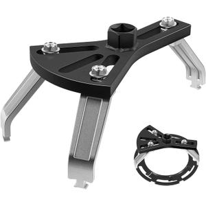 Yoursme Fuel Pump Lock Ring Removal Tool, 5.31" to 7.17" Fuel Pump Repair Tool, Adjustable Fuel Lid Tank Cover Collar Ring Spanner, Universal Car Fuel Tank Lock Ring Removal and Reinstall Tool