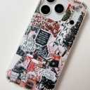 Christmas Aesthetic Phone Case Compatible with iPhone 17 Pro, Winter Holiday Festive Phone Cover for iPhone 17 Pro