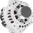 New 11258N Alternator for Nissan 2.5L for Altima 2007-2012, for Sentra 2007-2012, Rogue 2011-2013, 3-pin Plug, Rogue Select 2.5L 2014 2015, 23100JA02A, 23100JA02B
