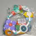 Lynncare Adjustable Arch Bassinet Toys for Infant & Toddlers, Stroller Arch, Baby Crib Toys with Fascinating Hanging for Stimulating Baby’s Senses and Developing Motor Skills