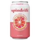 4 x Spindrift Sparkling Water, Grapefruit, 12 Fl Oz (EXP 08/11/26)