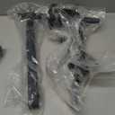 alentar LargeSize Portable Laptop Rolling Desk with Wheels, Adjustable Height and Tilt Top Stable Mobile OverBed Table for Home Use  Brown